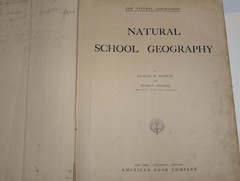 c1915 Natural School Geography Redway Hinman Missouri Iowa Textbook American