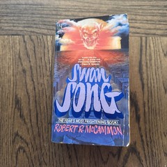 Swan Song Robert R McCammon 1987 1st Ed PB Printing Pocket Books Horror