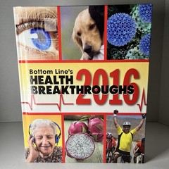 Bottom Line’s Health Breakthroughs 2015 Hardcover Book 370 Pages Like New