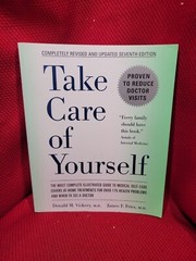 TAKE CARE OF YOURSELF vickery fries MD medical home FIRST AID GUIDE PB Book 2001