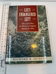 Lee’s Endangered Left : The Civil War in Western Virginia, Spring of 1864 by…
