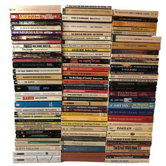 Book Lot of 15 Vintage Classics Literature Paperback Staging Decor RANDOM MIX