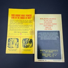 Vintage Book Lot 18 Occult Supernatural Atlantis UFOs Psychic New Age Prophecy