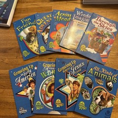 Abeka 2nd Grade Readers 4th Edition Books 9 A-I In Like New Condition