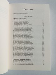 International Jew, Volume 1, Definitive Edition by Henry Ford PB