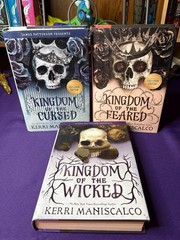 B&N Kingdom Of The Wicked 3 Book Series by Kerri Maniscalco