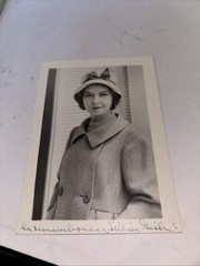 Lillian Gish signed 5.5×3.5 silent film Star Photo Htf