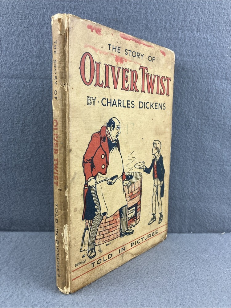Charles Dickens The Story of Oliver Twist told in pictures D C Thomson hardback