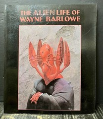 The Alien Life of Wayne Barlowe 1995 Softcover Very Good B4