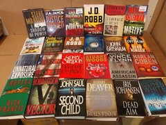 Lot of 16 LBS Hardcover INSTANT COLLECTION GENERAL FICTION HB MIX GENRE BOOK SET