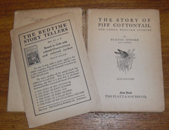 Antique 1916 Platt & Nourse Book – The Story Of Piff Cottontail – Burton Stoner