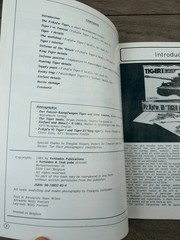 German Tiger Tanks Modelling Special Verlinden N°1 François Verlinden 1984