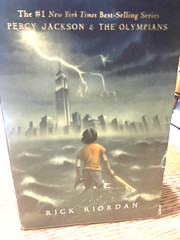 PERCY JACKSON BOOKS 1-3 BOX SET TITANS CURSE LIGHTNING THIEF SEA OF MONSTERS PB