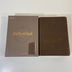 She Reads Truth Bible Devotional CSB 2017 Brown Genuine Leather Black Letter