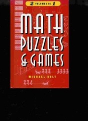 Math puzzles and games, volumes I II – Hardcover By Holt, Michael – VERY GOOD