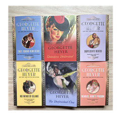 Georgette Heyer LOT Country House Murder Mystery Paperback Books
