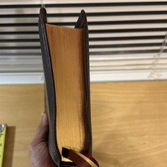 NEW Legacy Standard Bible LSB, CUSTOM GOATSKIN & yapp, handy size, 1 Cor. 2:12