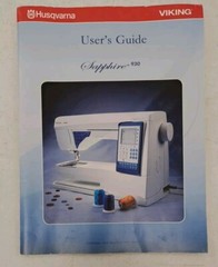 Original Husqvarna Viking Sapphire 930 User’s Guide-Instruction Manual