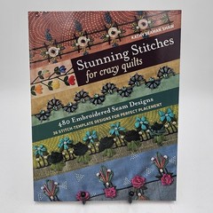 MINT | Stunning Stitches for Crazy Quilts Kathy Shaw | Embroidery Seam Designs
