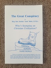 The Great Conspiracy By Gordon “Jack” Mohr Booklet New