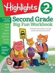 Second Grade Big Fun Workbook: Second Grade Curriculum Workbook for Kids, Pr…