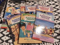 Vintage Susan Saudners Sleepover Friends Books Lot Of 9 Scholastic 80s 90s