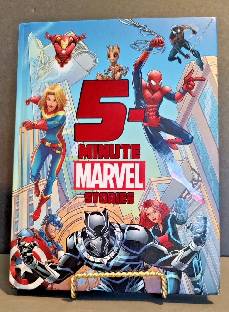5-Minute Marvel Stories Soft Hard Cover Large Book Ages 3 and Up 2019