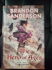 The Hero of Ages Brandon Sanderson Signed 2008