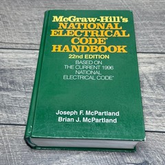 McGraw-Hill’s National Electrical Code Handbook McPartland 1996 22nd Ed