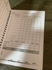 Pink Fitness Journal for Tracking and Crushing Your Gym & Diet Goals – Detailed