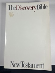The Discovery Bible New Testament Gary Hill Gleason Archer Moody Press 554 Pages