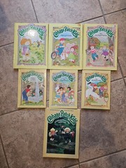 VTG Cabbage Patch Kids 1984 Lot 7 Parker Brothers Hardcover Kids Books