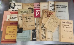 Vtg Radical Pamphlets Lot Black Liberation Socialism Apartheid Cuba Mao Marx