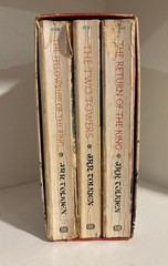 The Lord of the Rings by JRR Tolkien 1966 Ballantine Books Rare Box Set