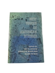 New Voices in American Studies Browne Winkelman Hayman 1966 2nd Printing Purdue