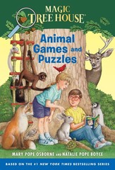 Animal Games and Puzzles (Magic Tree House) – paperback Murdocca, Sal|Osborn…