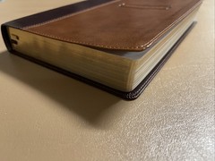 Kjv, Center-Column Reference Bible with Apocrypha, Leathersoft, Brown, 73,000…