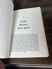 America’s Frontier Heritage, by Ray Allen Billington, copyright 1966 paperback.
