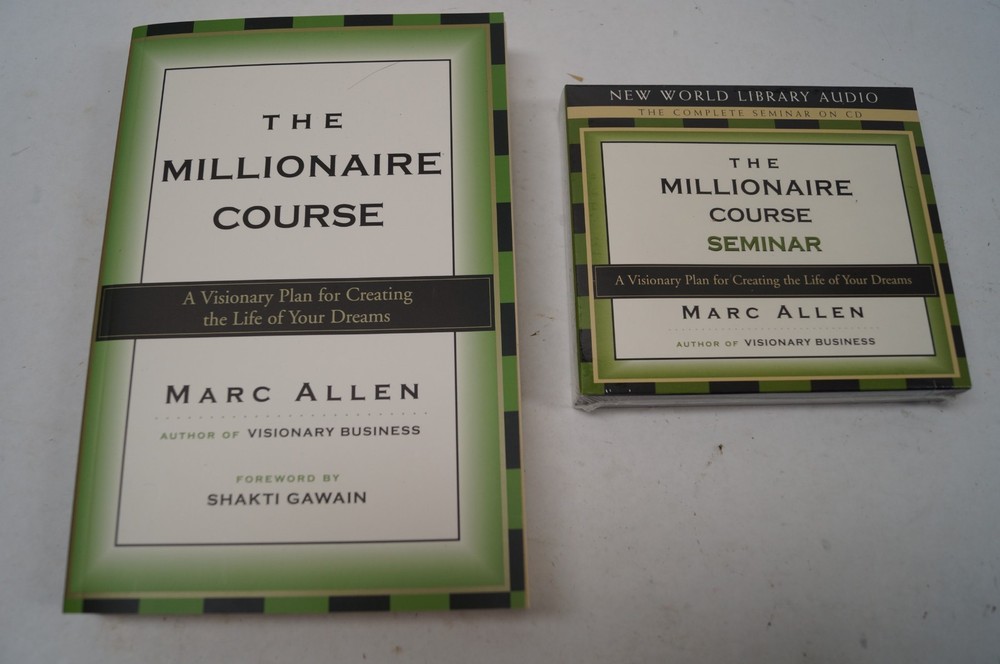 The Millionaire Course Seminar by Marc Allen New World Library Audio NEW C223A