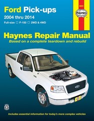 Haynes Ford Petrol Pick-Ups F-150 2WD & 4WD (2004-2014) Haynes Repair Manual…