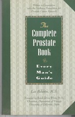 BOOK – The Complete Prostate Book: Every Man’s Guide (1997) 226 pages paperback