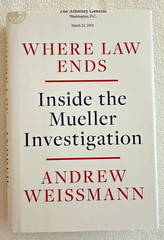 Where Law Ends : Inside the Mueller Investigation, by Andrew Weissmann VG HB