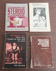 RARE UNDERGROUND STEROID HANDBOOK DAN DUCHAINE, + 4 related books and pumping i