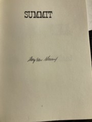 Summit, SIGNED by Mary E. Gilliland, 1987, TPB