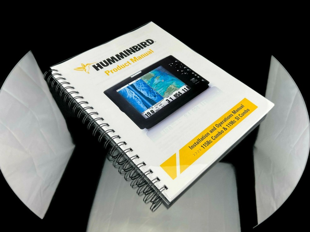 Humminbird 1158c Combo 1198c SI Combo Fish Finder Instructions Manual User Guide