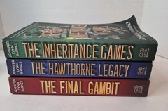 The Inheritance Games Series Paperback Book Lot of 3 Set Jennifer Lynn Barnes