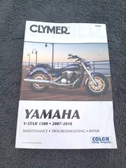 Clymer Yamaha Motorcycle Manual M283 V-Star 1300 2007-2010 READ DESCRIPT