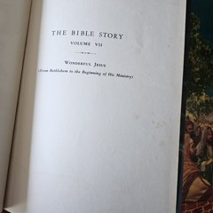 The Bible Story COMPLETE 10 Vol. Book Arthur Maxwell Hardcover Religious Jesus