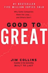 Good to Great: A Study of Management – Hardcover, by Collins Jim – Very Good s