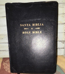 Santa Biblia Holy Bible, Holman Bible Publishers, Learher, Bilingual, 1988